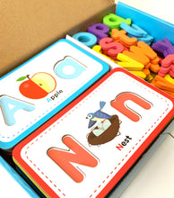 Load image into Gallery viewer, FLASHCARDS &amp; ABC MAGNETIC LETTERS
