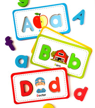 Load image into Gallery viewer, FLASHCARDS &amp; ABC MAGNETIC LETTERS
