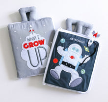 Load image into Gallery viewer, FABRIC ACTIVITY BOOK - WHEN I GROW UP
