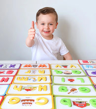 Load image into Gallery viewer, FLASHCARDS &amp; ABC MAGNETIC LETTERS
