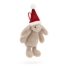 Load image into Gallery viewer, JELLYCAT | BASHFUL CHRISTMAS BUNNY DECORATION
