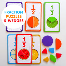 Load image into Gallery viewer, FLASHCARDS &amp; 123 MAGNETIC NUMBERS
