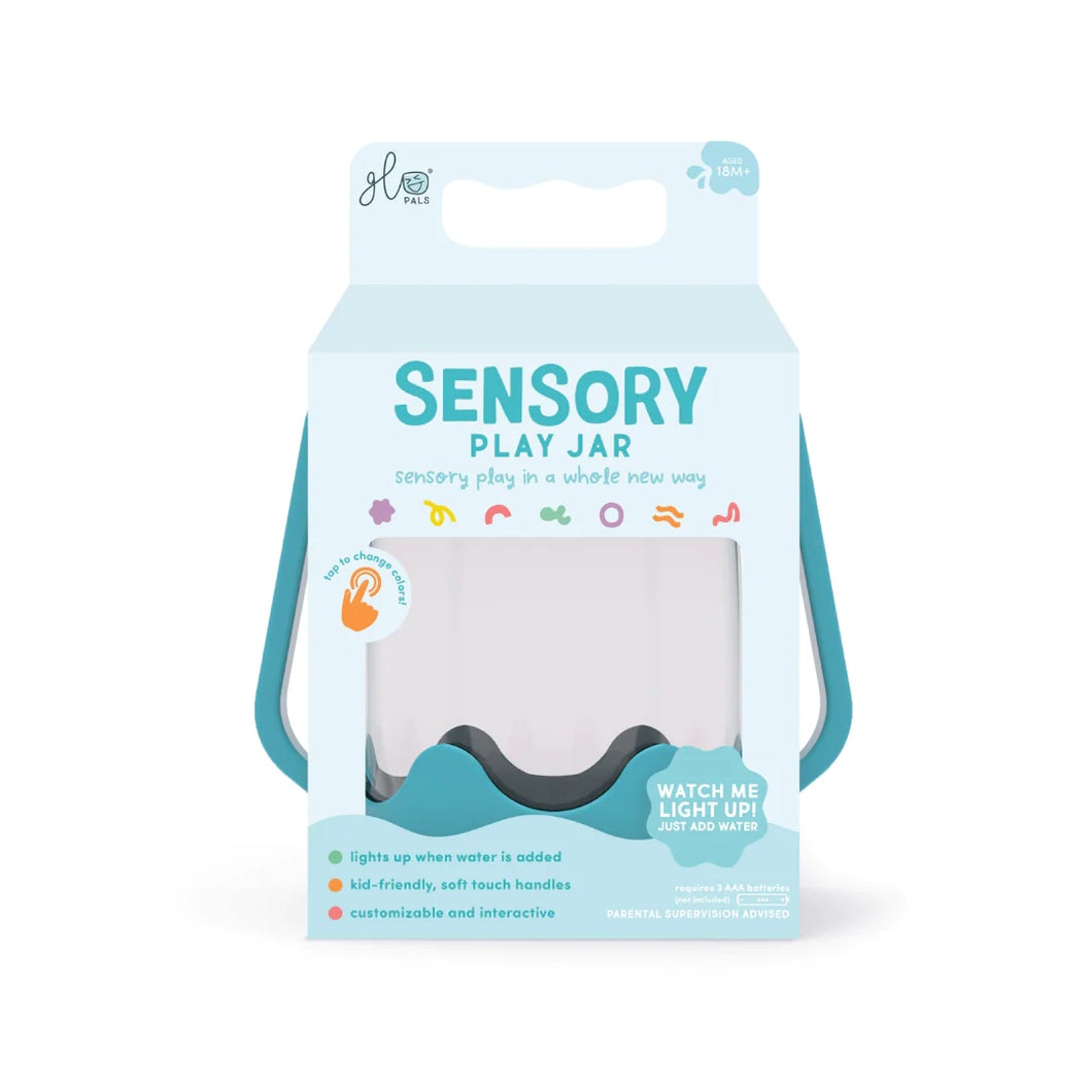 GLO PAL | SENSORY PLAY JAR BLUE