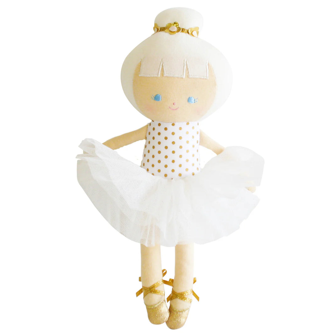 Baby Ballerina Doll 25cm Gold Spot | Alimrose