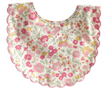 Load image into Gallery viewer, Scallop Bib Rose Garden | Alimrose
