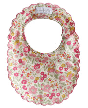 Load image into Gallery viewer, Scallop Bib Rose Garden | Alimrose
