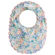 Load image into Gallery viewer, Scallop Bib Liberty Blue | Alimrose
