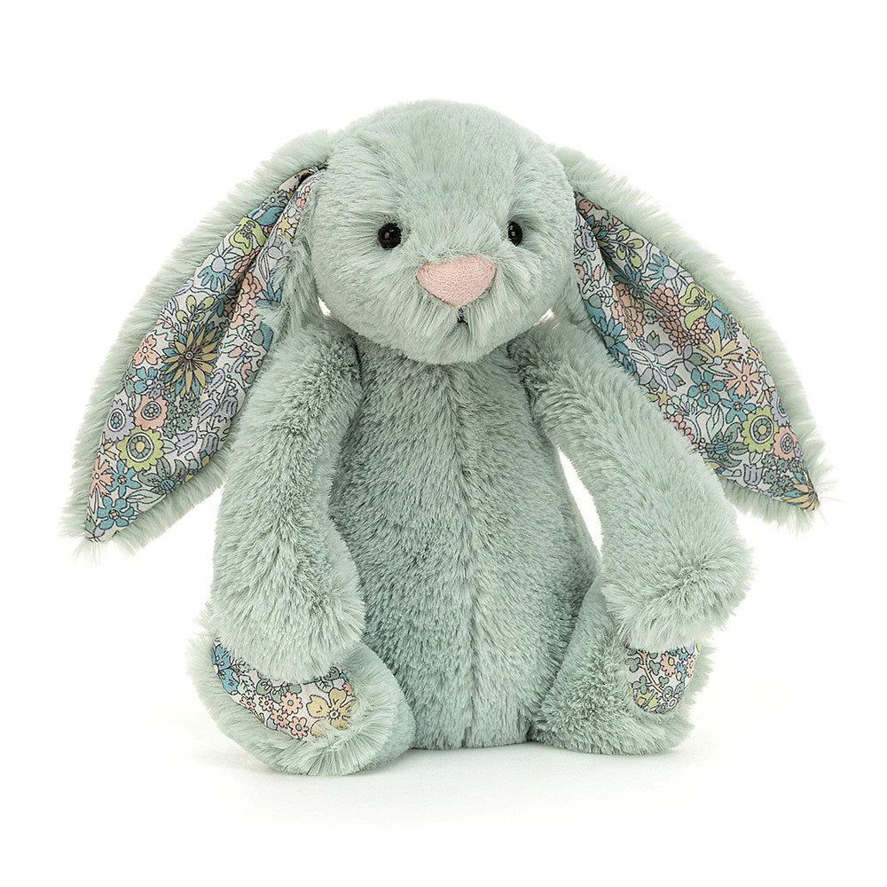 JELLYCAT BASHFUL BLOSSOM BUNNY SMALL | SAGE