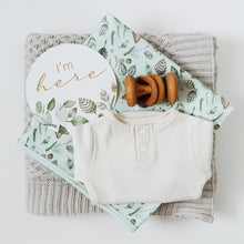 Load image into Gallery viewer, Daintree | Baby Jersey Wrap &amp; Beanie Set
