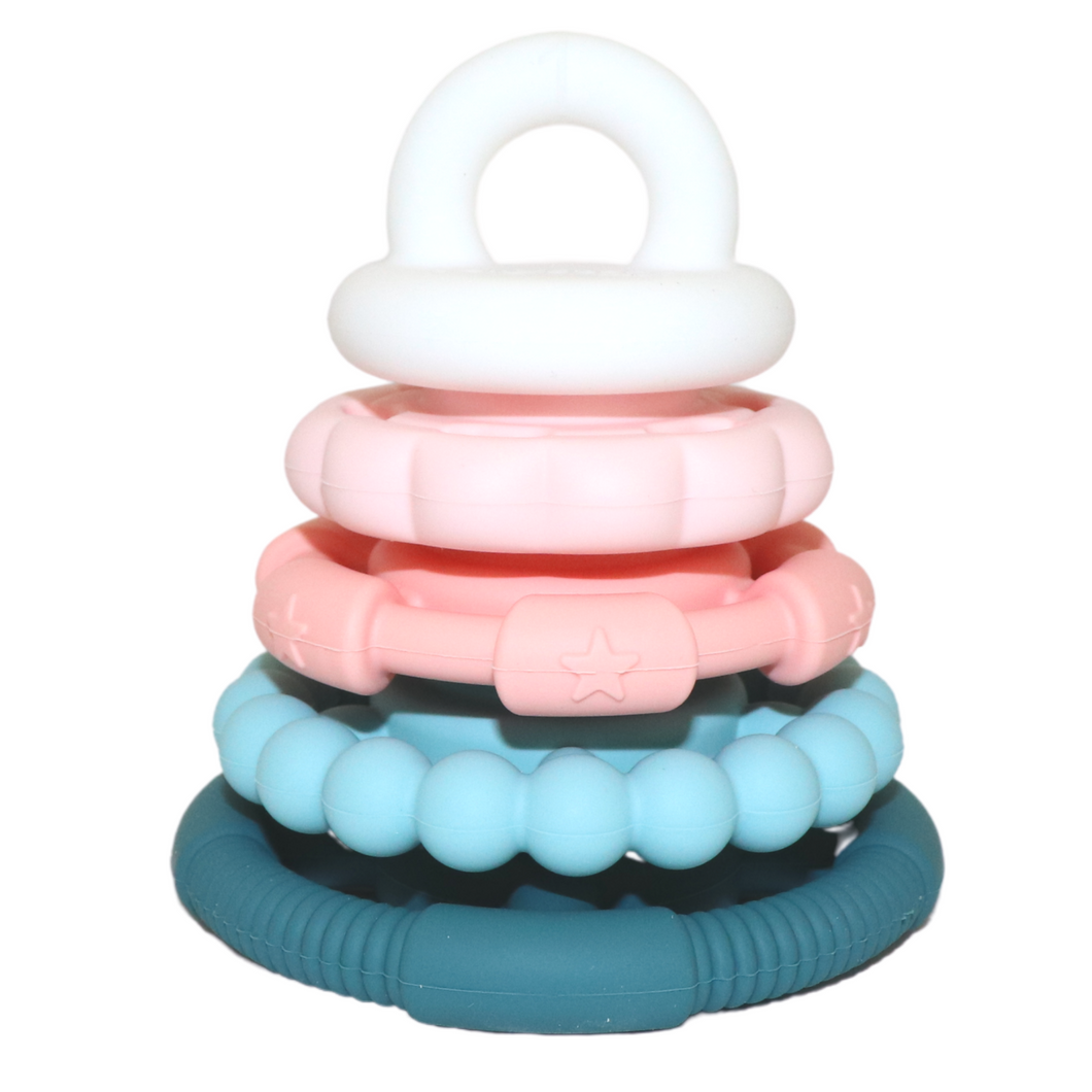 Jellystone | RAINBOW STACKER AND TEETHER TOY