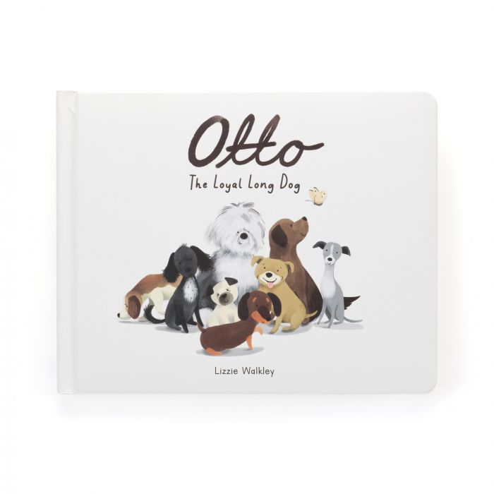 JELLYCAT  | OTTO THE LOYAL LONG DOG BOOK