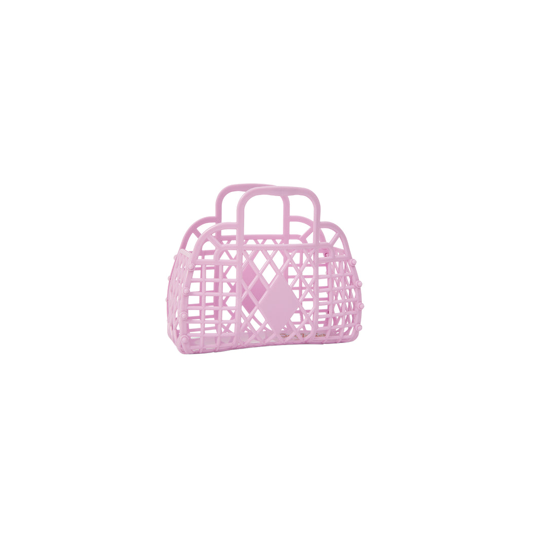 Sun Jellies Retro Basket Mini | Lilac