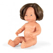 Load image into Gallery viewer, Miniland Doll | Anatomically Correct Baby Caucasian Girl with Down syndrome | 38 cm
