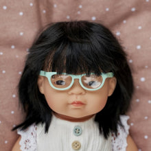 Load image into Gallery viewer, Miniland Glasses, Turquoise (38 cm Doll)
