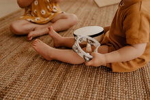 Load image into Gallery viewer, Mini White Tambourine | Baby Noise
