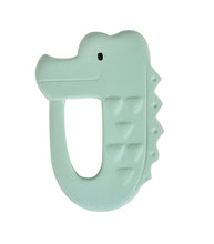 Load image into Gallery viewer, Tikiri | Rubber Crocodile Flat Teether
