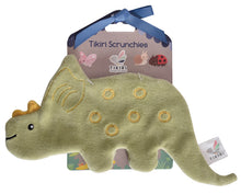 Load image into Gallery viewer, Tikiri | Triceratops Scrunchie Toy
