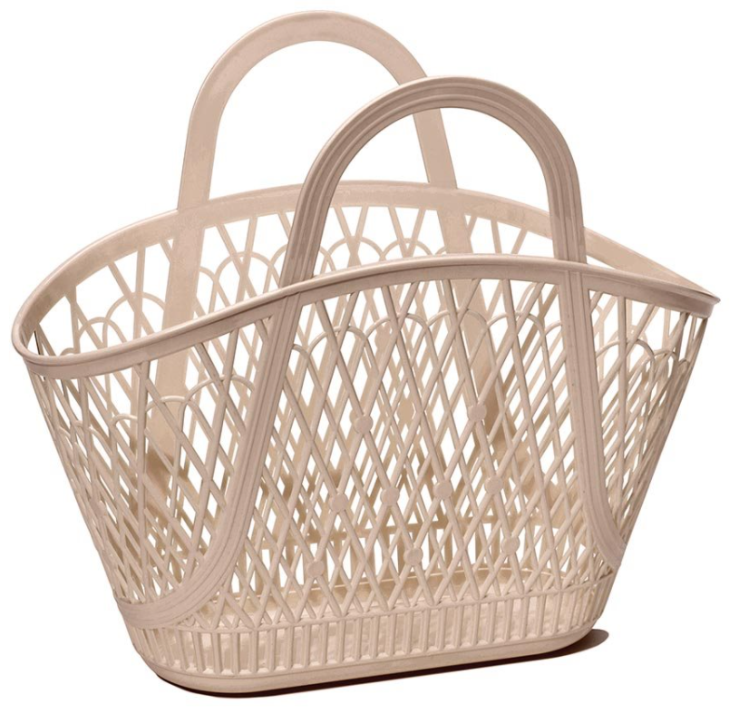 Sun Jellies Betty basket | latte