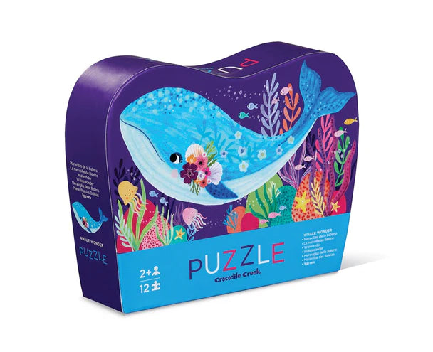 Mini Puzzle 12 pc | Whale Wonder