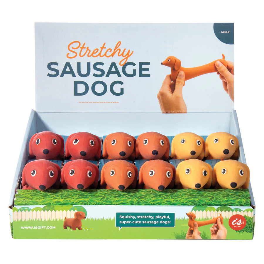 STRETCHY SAUSAGE DOG | ASSORTED