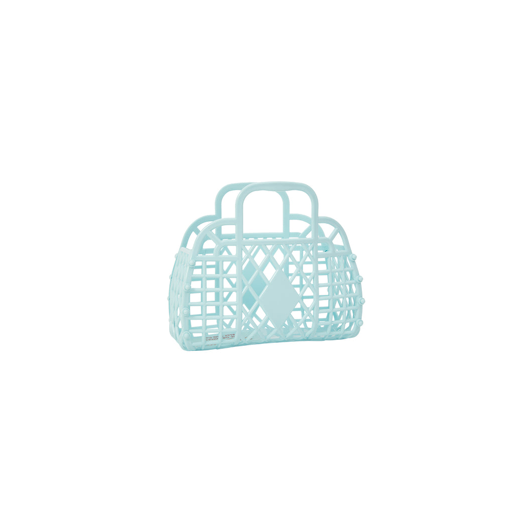 Sun Jellies Retro Basket Mini | Blue