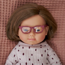 Load image into Gallery viewer, Miniland Glasses, Terracotta (38 cm Doll)
