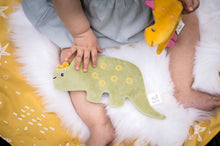 Load image into Gallery viewer, Tikiri | Triceratops Scrunchie Toy
