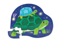 Load image into Gallery viewer, Mini Puzzle 12 pc | Turtles Together
