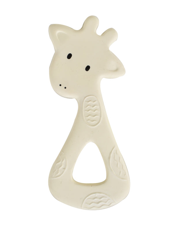 Tikiri | Rubber Giraffe Flat Teether