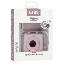 Load image into Gallery viewer, BIBS Pacifier Box Lilac
