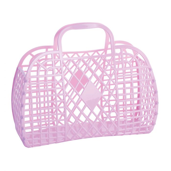 Sun Jellies Retro Basket Small | Lilac