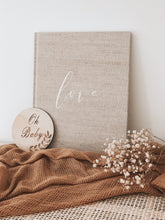 Load image into Gallery viewer, Individual Etched Wooden Milestone Plaques - 10cm
